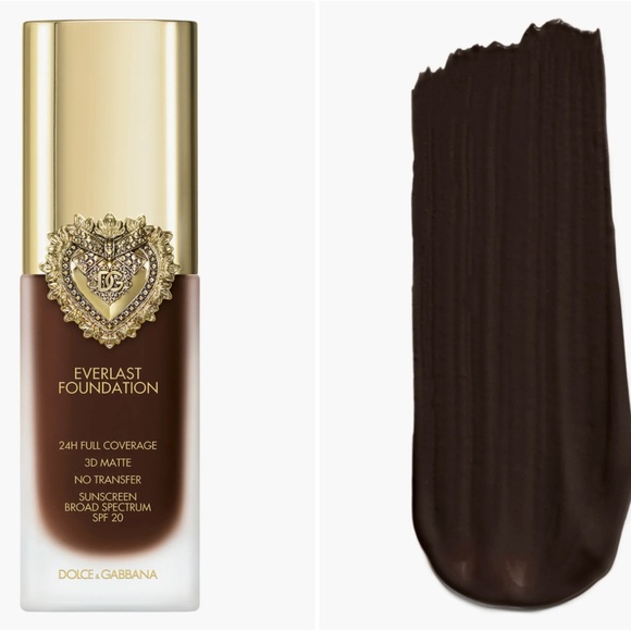 NEW Dolce & Gabbana Everlasting Foundation in 40C (Deep) - Picture 1 of 4